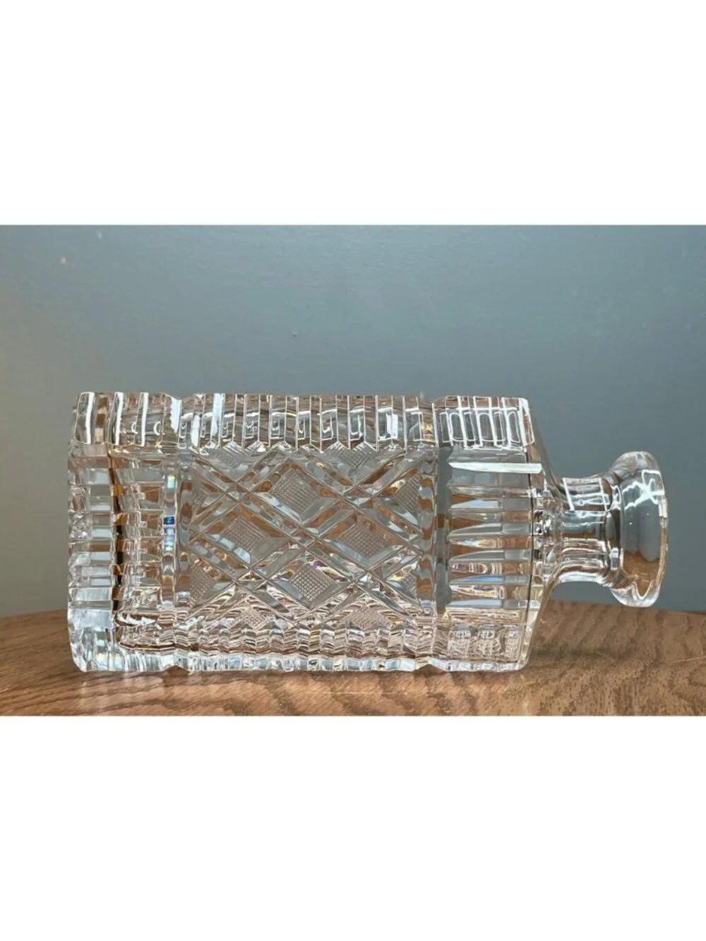 Rare Vintage Waterford Master Cutter Crystal Decanter 